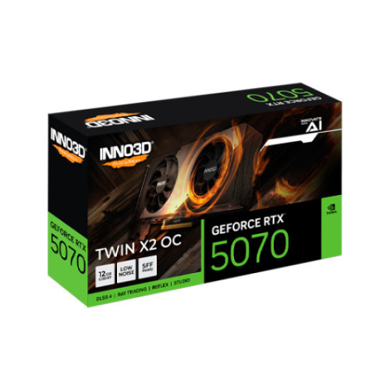 TARJETA GRAFICA INNO3D RTX 5070 TWIN Tarjetas gráficas TARJETA GRAFICA INNO3D RTX 5070 TWIN Tarjetas gráficas