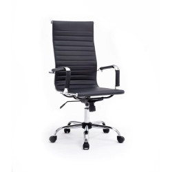 SILLA OFICINA EQUIP 651001 NEGRA ERGONOMICA