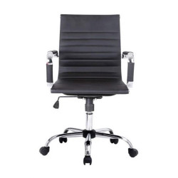 SILLA OFICINA EQUIP 651002 NEGRA ERGONOMICA