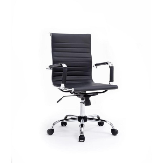 SILLA OFICINA EQUIP 651002 NEGRA ERGONOMICA Sillas