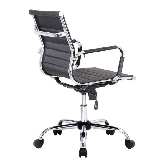 SILLA OFICINA EQUIP 651002 NEGRA ERGONOMICA Sillas