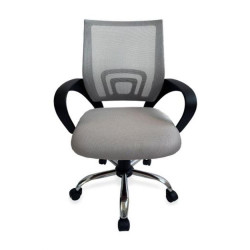 SILLA OFICINA EQUIP 651015 GRIS ERGONOMICA