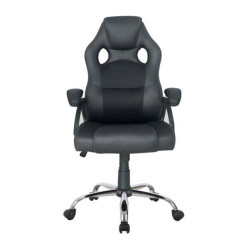 SILLA OFICINA EQUIP 651016 NEGRA RESPALDO