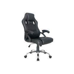 SILLA OFICINA EQUIP 651016 NEGRA RESPALDO