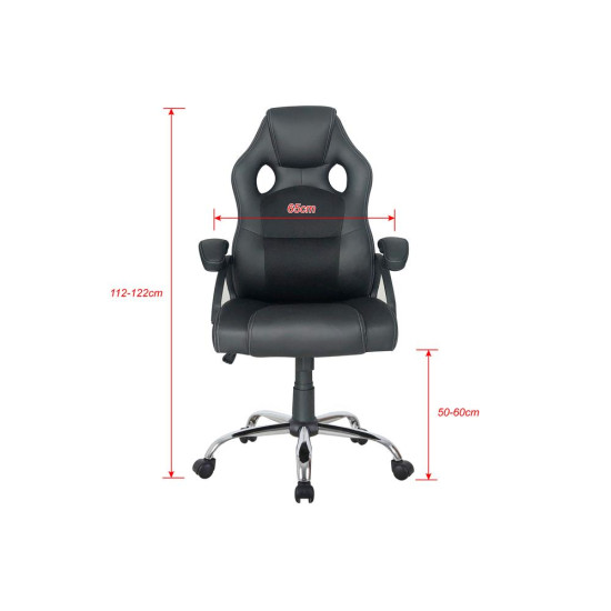 SILLA OFICINA EQUIP 651016 NEGRA RESPALDO Sillas