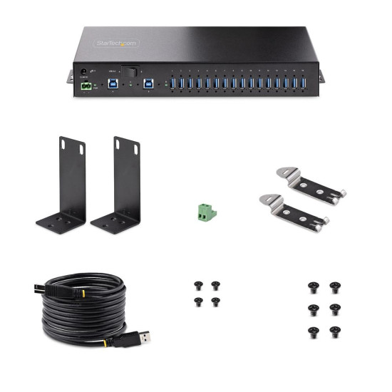 HUB INDUSTRIAL STARTECH 18 EN 1 Dockings y hubs HUB INDUSTRIAL STARTECH 18 EN 1 Dockings y hubs