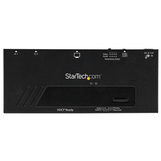 SWITCH HDMI STARTECH VS221HDQ 2 PUERTOS Dockings y hubs SWITCH HDMI STARTECH VS221HDQ 2 PUERTOS Dockings y hubs