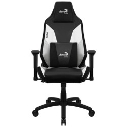 SILLA GAMING AEROCOOL ADMIRAL NEGRA BLANCA