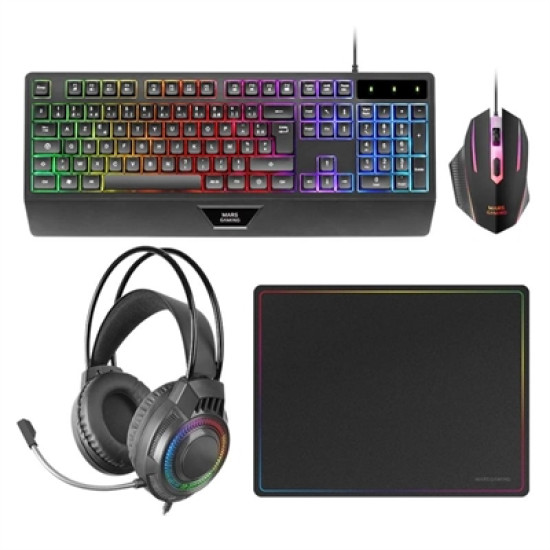 KIT MARS GAMING TECLADO + RATON Teclado + ratón KIT MARS GAMING TECLADO + RATON Teclado + ratón