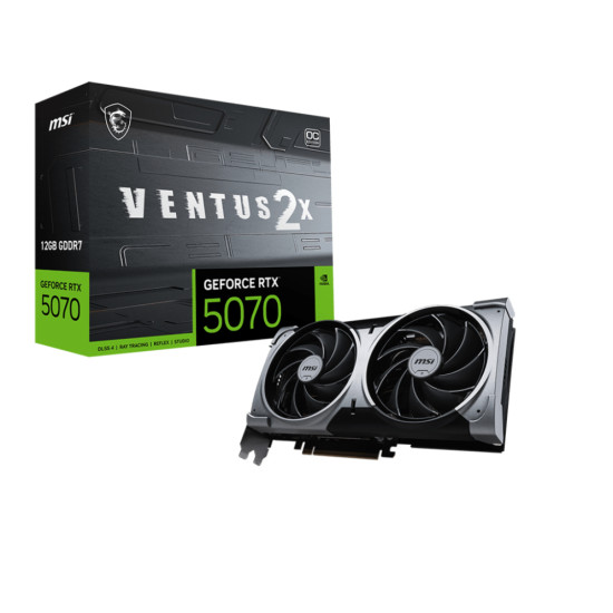 TARJETA GRAFICA MSI RTX 5070 12G Tarjetas gráficas TARJETA GRAFICA MSI RTX 5070 12G Tarjetas gráficas