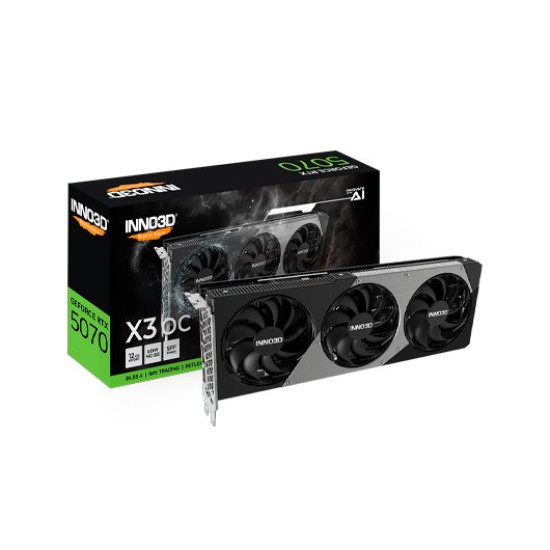 TARJETA GRAFICA INNO3D RTX 5070 X3 Tarjetas gráficas TARJETA GRAFICA INNO3D RTX 5070 X3 Tarjetas gráficas