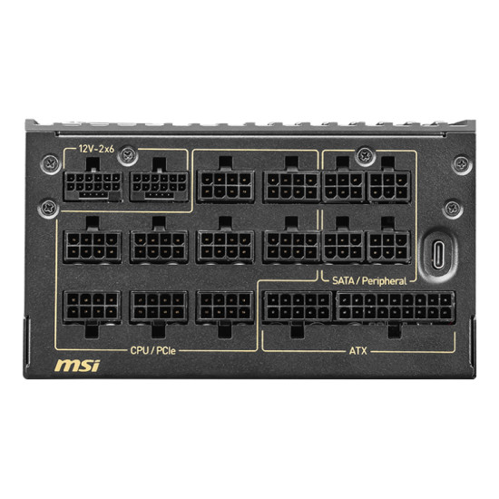 FUENTE ALIMENTACION MSI MEG AI1600T GAMING Fuentes de alimentación FUENTE ALIMENTACION MSI MEG AI1600T GAMING Fuentes de alimentación