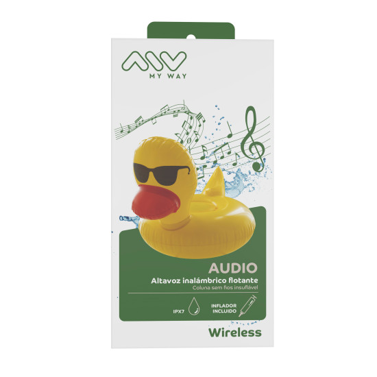 ALTAVOZ MYWAY FLOTANTE PATO Altavoces ALTAVOZ MYWAY FLOTANTE PATO Altavoces