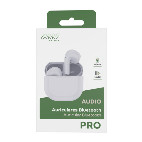 AURICULARES MYWAY MWHPH0030 INALAMBRICO BLANCO Auriculares