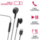 AURICUALRES MYWAY MWHPH0033 NEGRO Auriculares AURICUALRES MYWAY MWHPH0033 NEGRO Auriculares