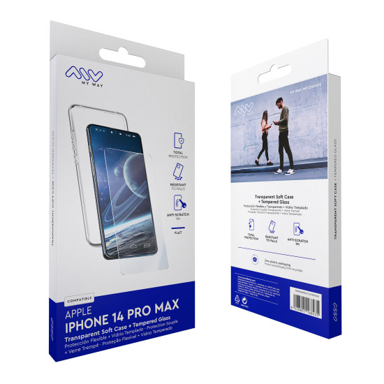 CARCASA MYWAY APPLE IPHONE 14 PRO Fundas y carcasas para moviles CARCASA MYWAY APPLE IPHONE 14 PRO Fundas y carcasas para moviles