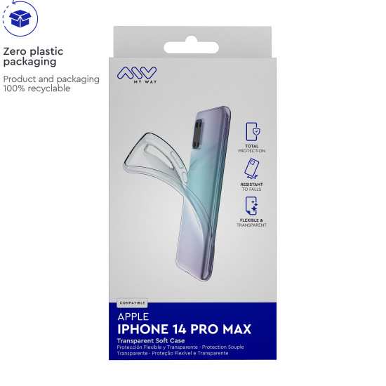 CARCASA MYWAY APPLE IPHONE 14 PRO Fundas y carcasas para moviles CARCASA MYWAY APPLE IPHONE 14 PRO Fundas y carcasas para moviles