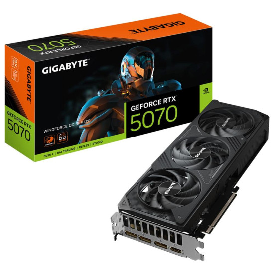 TARJETA GRAFICA GIGABYTE RTX 5070 WINDFORCE Tarjetas gráficas TARJETA GRAFICA GIGABYTE RTX 5070 WINDFORCE Tarjetas gráficas