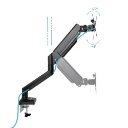 SOPORTE MESA TOOQ HASTA 34 PULGADAS VESA