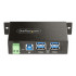 HUB USB STARTECH 5G4AINDRM - USB - A - HUB 4 PUERTOS