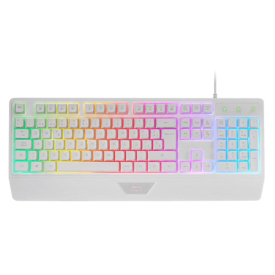TECLADO MARS GAMING MK124 BLANCO Teclados TECLADO MARS GAMING MK124 BLANCO Teclados