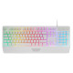 TECLADO MARS GAMING MK124 BLANCO Teclados TECLADO MARS GAMING MK124 BLANCO Teclados