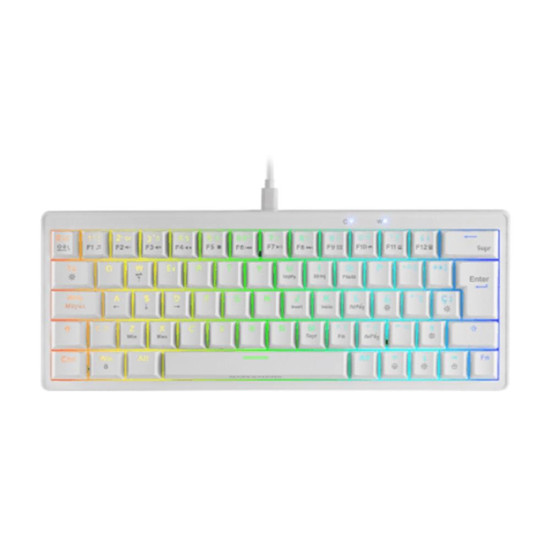 TECLADO MARS GAMING MKMINIPRO RGB BLANCO Teclados TECLADO MARS GAMING MKMINIPRO RGB BLANCO Teclados