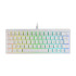 TECLADO MARS GAMING MKMINIPRO RGB BLANCO