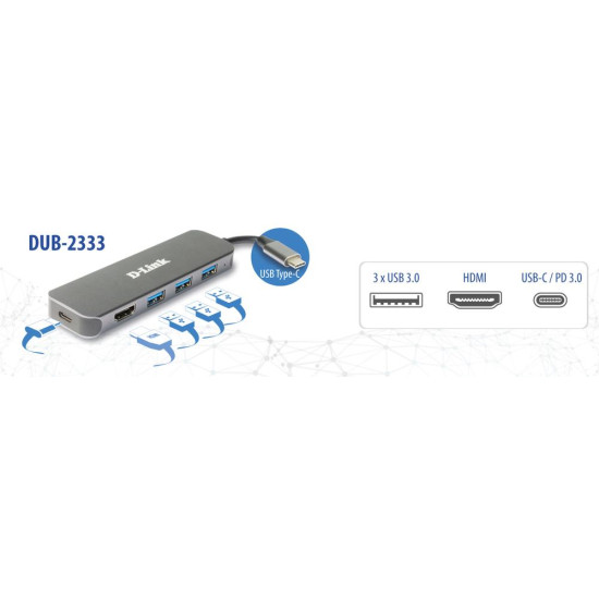 DOCKING STATION D - LINK DUB - 2333 USB TIPO Dockings y hubs DOCKING STATION D - LINK DUB - 2333 USB TIPO Dockings y hubs