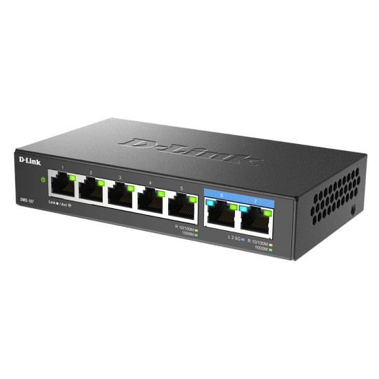 SWITCH D - LINK DMS - 107 7 PUERTOS Switch SWITCH D - LINK DMS - 107 7 PUERTOS Switch