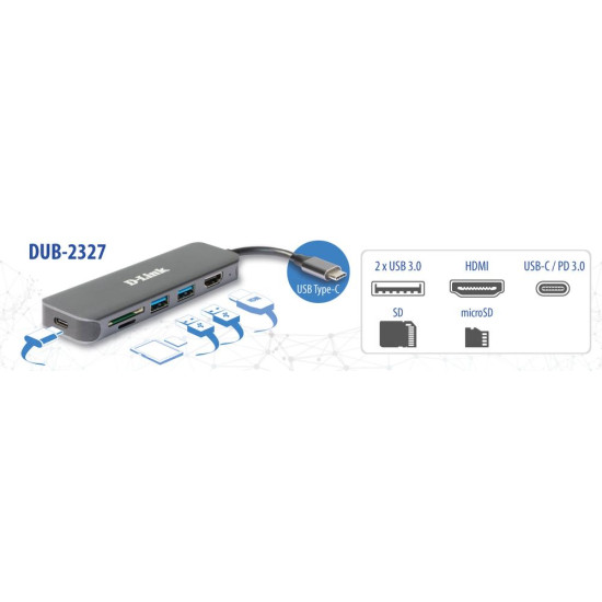 DOCKING D - LINK USB TIPO C 6 Dockings y hubs DOCKING D - LINK USB TIPO C 6 Dockings y hubs