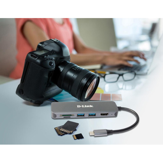 DOCKING D - LINK USB TIPO C 6 Dockings y hubs DOCKING D - LINK USB TIPO C 6 Dockings y hubs