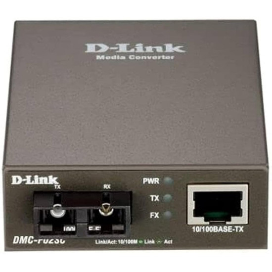CONVERTIDOR FIBRA D - LINK DMC - F02SC Convertidores