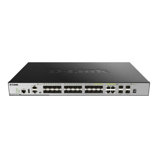SWITCH D - LINK DGS 3630 - 28SC 28 PUERTOS Switch SWITCH D - LINK DGS 3630 - 28SC 28 PUERTOS Switch