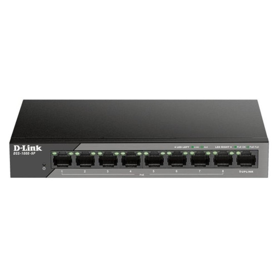 SWITCH D - LINK DSS - 100E - 9P 9 PUERTOS Switch SWITCH D - LINK DSS - 100E - 9P 9 PUERTOS Switch