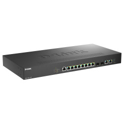 SWITCH GESTIONABLE D - LINK DMS - 1250 - 12TP 8X MULTIGIGABIT