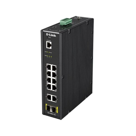 SWITCH INDUSTRIAL D - LINK DIS - 200G - 12S 12 PUERTOS Switch SWITCH INDUSTRIAL D - LINK DIS - 200G - 12S 12 PUERTOS Switch