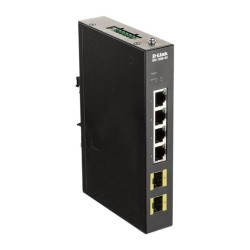 SWITCH INDUSTRIAL D - LINK DIS - 100G - 6S 6 PUERTOS