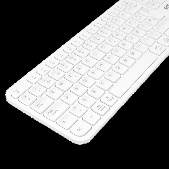TECLADO INALÁMBRICO MULTIDISPOSITIVO PHOENIX K300 BLUEOOTH Teclados TECLADO INALÁMBRICO MULTIDISPOSITIVO PHOENIX K300 BLUEOOTH Teclados