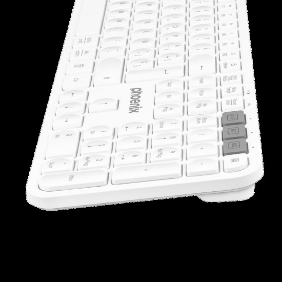TECLADO INALÁMBRICO MULTIDISPOSITIVO PHOENIX K300 BLUEOOTH Teclados TECLADO INALÁMBRICO MULTIDISPOSITIVO PHOENIX K300 BLUEOOTH Teclados