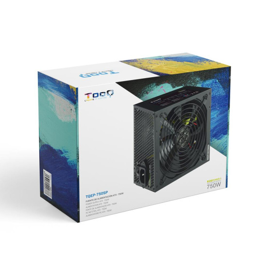FUENTE ALIMENTACION TOOQ TQAPOLO - 750SP ATX 750W Fuentes de alimentación FUENTE ALIMENTACION TOOQ TQAPOLO - 750SP ATX 750W Fuentes de alimentación