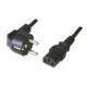 CABLE ALIMENTACION EWENT FUENTE UNIVERSAL SCHUKO Cables de alimentación CABLE ALIMENTACION EWENT FUENTE UNIVERSAL SCHUKO Cables de alimentación