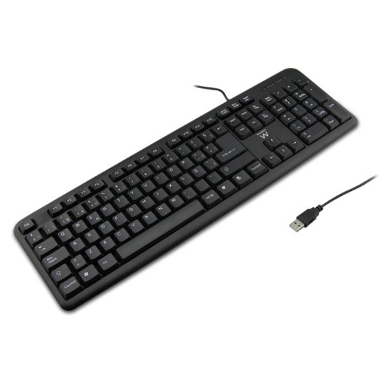TECLADO USB EWENT EW3109 FORMATO ESPAÑA Teclados
