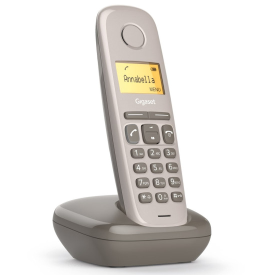 TELEFONO FIJO INALAMBRICO GIGASET A170 MARRON Teléfonos fijos TELEFONO FIJO INALAMBRICO GIGASET A170 MARRON Teléfonos fijos