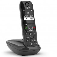 TELEFONO INALAMBRICO GIGASET AS690 NEGRO