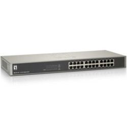 SWITCH LEVEL ONE 24 PUERTOS GIGABIT
