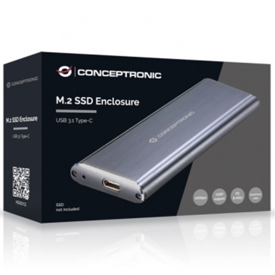 CARCASA CONCEPTRONIC SSD M.2 SATA USB Cajas externas CARCASA CONCEPTRONIC SSD M.2 SATA USB Cajas externas