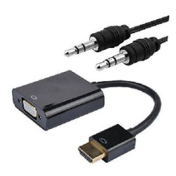 CONVERSOR NANOCABLE HDMI A VGA 0.15CM