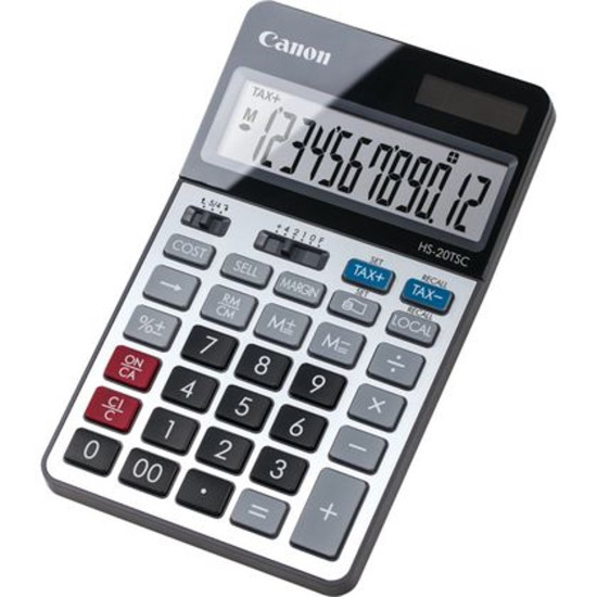 CALCULADORA CANON SOBREMESA HS - 20TSC 12 DIGITOS Calculadoras CALCULADORA CANON SOBREMESA HS - 20TSC 12 DIGITOS Calculadoras