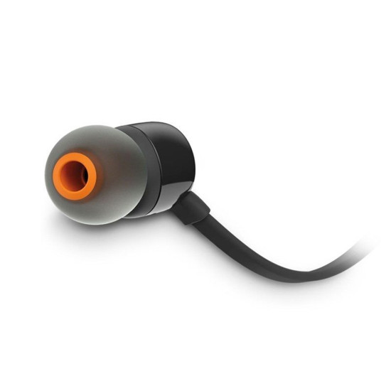 AURICULARES INTRAUDITIVOS JBL T110 BLACK PURE Auriculares AURICULARES INTRAUDITIVOS JBL T110 BLACK PURE Auriculares
